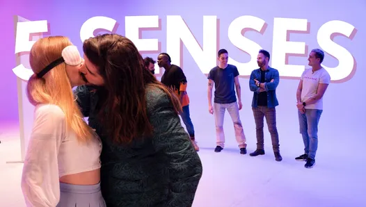 3 ersties - ep 1 - şanslı amatör adam fena dokunma, tat ve koku ile koydu